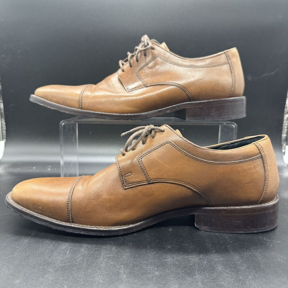 J. Murphy Johnston & Murphy Leather Mens Dress shoes Size 10.5M 59-11566 EUC - Picture 2 of 7